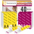 thumbnail image 1 of Tiras para colgar cuadros Summerbrite Heavy Duty XL, 20 pares, 1 of 9