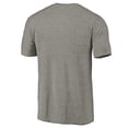 thumbnail image 3 of Men's Gray Heather Baylor Bears Left Chest Distressed Logo Tri-Blend T-Shirt, 3 of 3