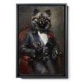 thumbnail image 2 of Hudo Keeshond Painting Gentleman Style on Canvas, Keeshond Vintage Costume Style Animals Posters For Home Decorations, Living Room, Bathroom Decor, 2 of 5