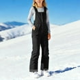 thumbnail image 6 of Ruyang Girls Ski Pants Kids Boys Winter Water-proof Windproof Insulated Overalls Fleece Lined Warm Snow Jumpsuit, 6 of 8