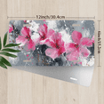thumbnail image 2 of 1 Pcs 2D Flat License Plate Covers & Frames, Pink Flowers on For Decorative Front, Waterproof For Decoration Aluminum License Plate Covers & Frames Cover For Men Women, 12" X 6", 2 of 6
