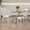White, variant on Costway Set of 2 Wood Dining Chair Cross Back Dining Room Side Chair Mint Green Home Kitchen