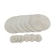 thumbnail image 1 of Manteles individuales redondos Moyic 12 piezas decoración multicolor diseño grueso Mostrada Beige, 1 of 6