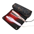 thumbnail image 3 of Hair Tool Organizer Bag with Heat Resistant Mat Removable Travel Storage Case for Hot Air Brushes Curling Irons Mushrooms and Plants Pattern, 3 of 8
