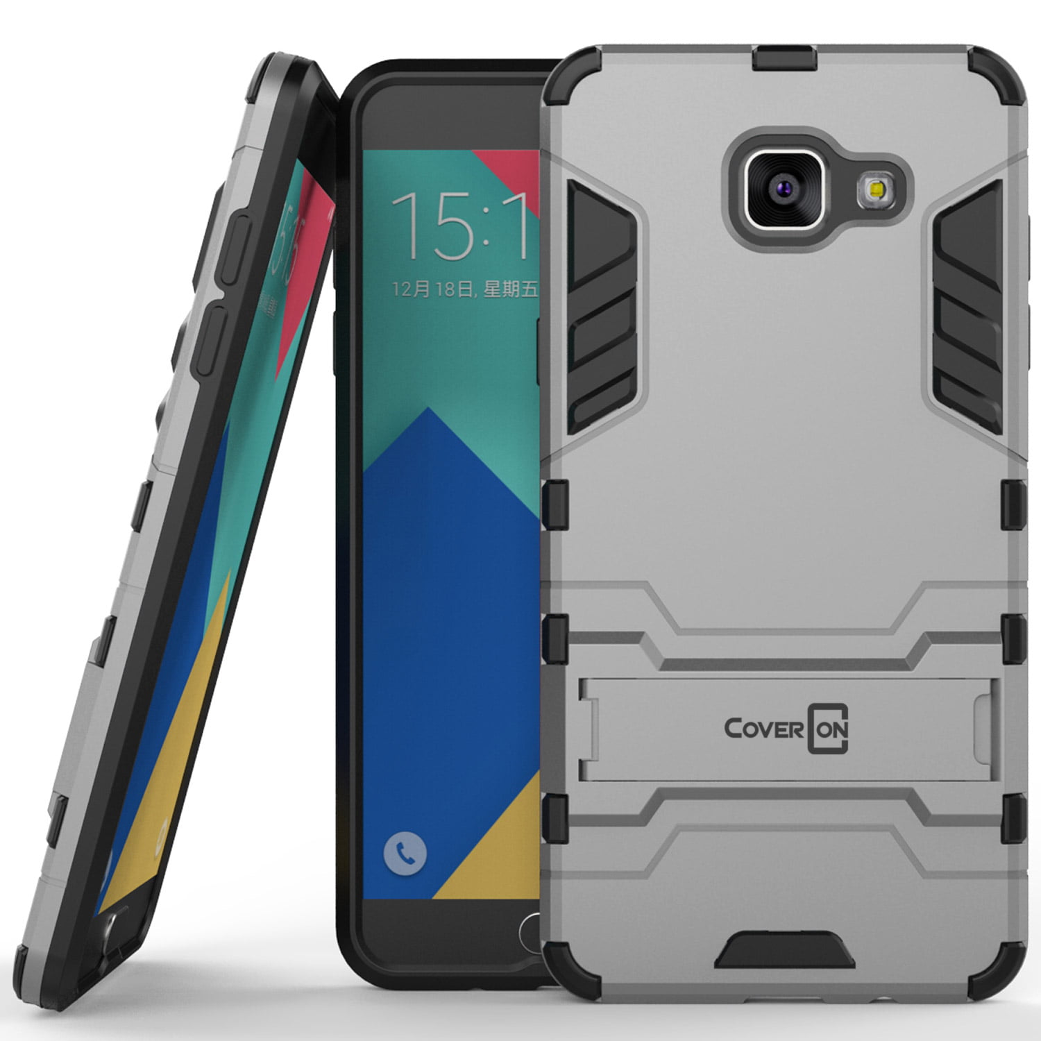 Superioriteit Verwoesting iets CoverON Samsung Galaxy A5 (2016 Version) A510 Case, Shadow Armor Series  Hybrid Kickstand Phone Cover - Walmart.com