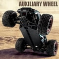 thumbnail image 4 of 1:14 Scale All Terrain RC Car, 40 KPH High Speed 4WD Electric Vehicle w/2.4 GHz Remote Control, 4X4 Off-Road RC Truck, All Terrain RC Vehicle for Snow, Sand, Beach & Rocky Surfaces, Military Green, 4 of 5