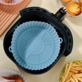 thumbnail image 3 of OIMG-accesorios de cocina para freidoras de aire, bandeja para hornear, cesta para pollo frito, esterilla, olla de silicona redonda, reemplazan la parrilla, 3 of 4
