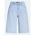 thumbnail image 5 of Scoop Women's and Women's Plus Denim Bermuda Shorts, Sizes 0-26W, 5 of 5