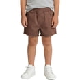 thumbnail image 6 of hengsof Girls Solid Casual Shorts Elastic Waist Cotton Comfort Daily Shorts Summer Fashion Beach Shorts with Pockets, 6 of 8
