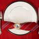 thumbnail image 4 of Elegantes servilleteros acrílicos para decoración de mesas de bodas, banquetes y cenas en un brillante acabado azul., 4 of 8