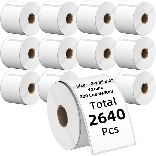 Etiquetas de envío Kingtac Dymo 30323 54 mm x 101 mm 2640 Etiquetas