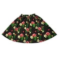 thumbnail image 2 of Retro Style Elastic Waist Printed Long Skirts, 2 of 3