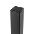 thumbnail image 6 of Stair Balusters Posts, 2X 38 Deck Railing Wrought Iron Handrail Post Kit for Indoor and Outdoor Family Homes, Lofts, Office Buildings, Decks Patio Railings, Fences (Black), 6 of 8