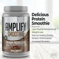 thumbnail image 6 of NDS Nutrition Amplify Smoothie Premium Whey Protein Powder Shake with Added Greens and Amino Acids - Build Lean Muscle, Gain Strength, Lasting Energy, and Lose Fat - Chocolate (30 Servings), 6 of 8