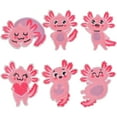 thumbnail image 2 of 6pcs Cute Axolotl Iron on Patches Funny Animal Kawaii Salamander Sew on Embroidered Applique Repair Embroidery Patch DIY Craft Accessories for Clothing Jacket Jeans Backpack Hat, 2 of 8