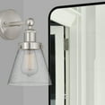 thumbnail image 2 of 616-1W-AC-G62-Innovations Lighting-Cone - 1 Light Wall Sconce In Industrial Style-10 Inches Tall and 6.5 Inches Wide-Antique Copper Finish-Clear Glass, 2 of 7