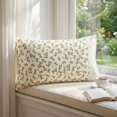 thumbnail image 4 of Unique Bargains 2 Pcs Cotton Pillowcase Cooling Pillow Cases Envelope Closure Beige A, 4 of 5