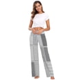 thumbnail image 6 of X-Large Women's Comfy Casual Pajama Pants Stretch Fabric Suitable for Yoga Pants Hippie Pants，The Best Holiday Gifts for Women Hexagon, 6 of 7