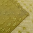 thumbnail image 4 of Poppy Flower Sheer Leaf Green Grommet 52x63 Curtain Panel Set by Blue Nile Mills, 4 of 4