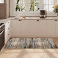 thumbnail image 6 of Washable Kitchen Runner Rug 60" x 22", Modern Abstract Textured Area Rug, Neutral Soft Low Profile Non Slip Kitchen Runner Rug for Kitchen, Hallway & Laundry Room, 6 of 6