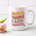 thumbnail image 6 of 11oz Inspirational Coffee Mug Positive Energy Ceramic Tea Cup – Funny Motivational Gift for Women, Mom, Friends, & Coworkers (Good thing are coming), 6 of 7