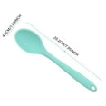 thumbnail image 3 of Pack Of 2 Silicone Cooking Spoons,Silicone Spoons For Cooking,Kitchen Spoons For Mixing, Serving, & Stirring,Non Stick Solid Color Slotted Spoons,Serving Spoon,Heat-Resistant Kitchen Utensils,Pink, 3 of 8