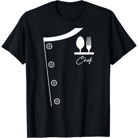 Chef Shirt Uniform Jacket Cooking Tee Gift T-Shirt