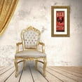 thumbnail image 3 of Brissonnet, Daphne 10x18 Gold Ornate Wood Framed with Double Matting Museum Art Print Titled - Country Touch V, 3 of 4