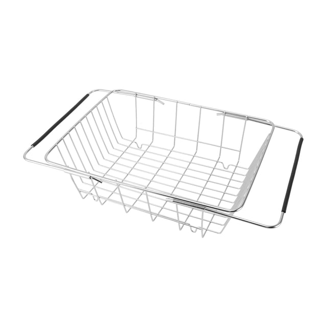Cesta Organizadora De Almacenamiento Para Congelador, Organizador Expandible De Acero Inoxidable Para Congelador, Estante De Secado Con Soporte De Carga De 20KG Para Gabinetes