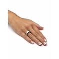 thumbnail image 3 of PalmBeach Jewelry "Footprints in the Sand" Two-Tone Ring in Stainless Steel Sizes 6-16, 3 of 8