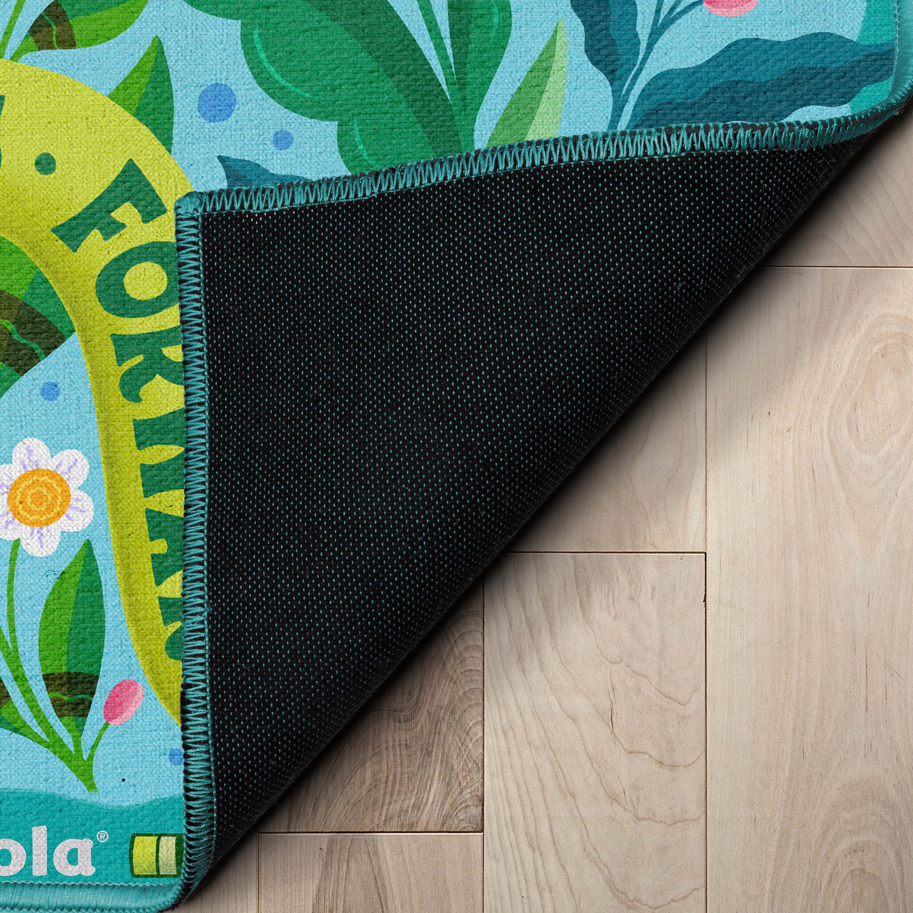 Crayola Collection By Well Woven Keep Moving Blue 3'3" x 5' Area Rug