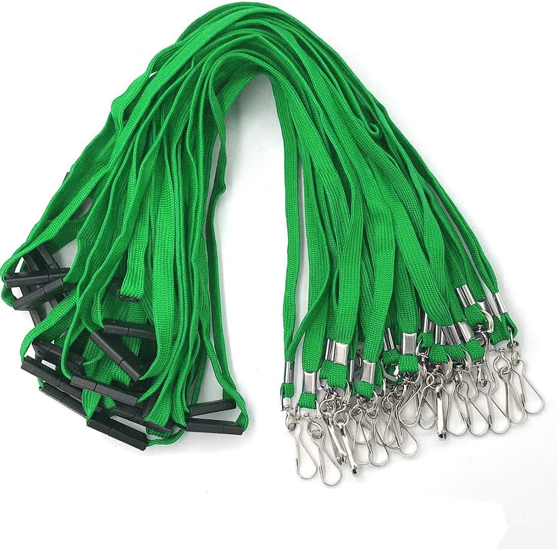 Lanyards Safety Black Lanyards Neck Flat Premium Breakaway Badge