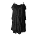 thumbnail image 2 of Sakmal Black Women's Dresses Cute Petite Sundress Mini Dress Sleeveless Lace Dresses for Women, 2 of 5