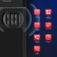 thumbnail image 3 of 4G Flip Phone for Seniors, with Big Buttons, Clear Sound, Dual Screen, 4800mAh Battery, SOS Button, Black, 3 of 4