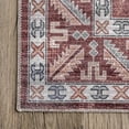 thumbnail image 4 of nuLOOM Norma SpinClean Machine Washable Traditional Medallion Area Rug, 5' x 8', Norma Brick, 4 of 7