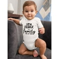 thumbnail image 2 of Little Peanut In Family Of Nuts Bodysuit Infant -Smartprints Designs,  18 Months, 2 of 4