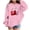 Pink, variant on 3-14Y Girls Hoodie - Breathable, Soft & Lightweight for Everyday Spring Clothes Black 13-14 Years
