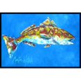 thumbnail image 1 of Carolines Treasures MW1098JMAT 24 x 36 Po Poissons - Poissons Rouges Fruits de Mer Deux Paillasson Intérieur Ou Extérieur, 1 of 1