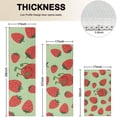 thumbnail image 4 of Strawberry Plants Fruit Character Green Pattern Kitchen Rugs Sets Of 3,Kitchen Runner Rugs Non Skid Washable,Decorative Kitchen Floor Mats for Kitchen,Sink,Laundry,17"x30"+ 17"x47" + 17"x59", 4 of 6