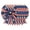 A-5pc#042, variant on 5pcs Red White Blue Star Bow Hair Accessories for Kids Independence Day Party Decorations Polyester Hair Bows for 4th of July Celebration and Festival Events