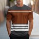 thumbnail image 2 of Eres Más Que una Camisa de Puntuación de Prueba Nueva Moda Casual Hombres Imprimir Camiseta Deportiva Manga Corta Blusas de Cuello Redondo, 2 of 7
