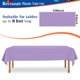 thumbnail image 2 of Mantel YSYJ Lavender de plástico 137 x 274 cm para fiestas (12 unidades), 2 of 7