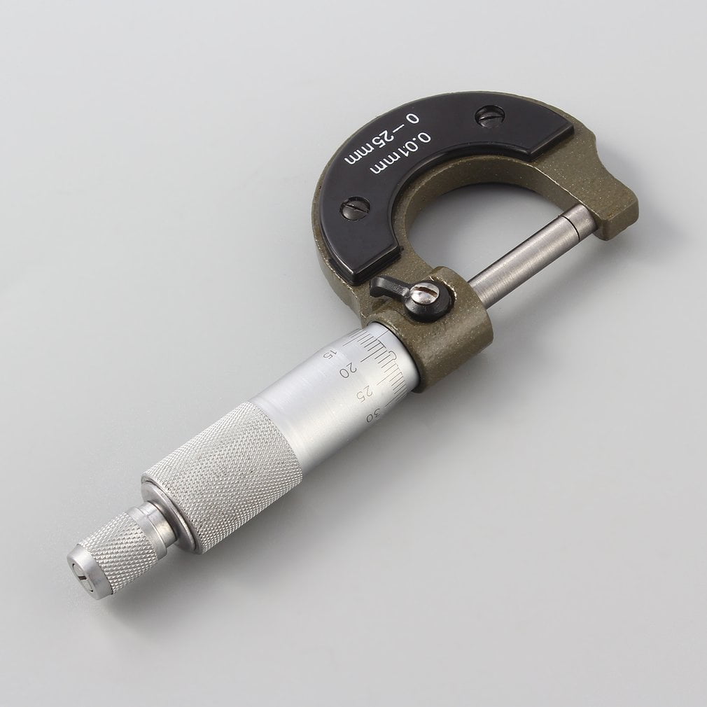 0-25mm 0.01mm Outside External Metric Gauge Micrometer Machinist Measuring w  A