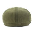 thumbnail image 2 of CENL Men Vintage Newsboy Cap Cotton Twill Summer Beret Hat Driving Cabbie Hat, 2 of 9