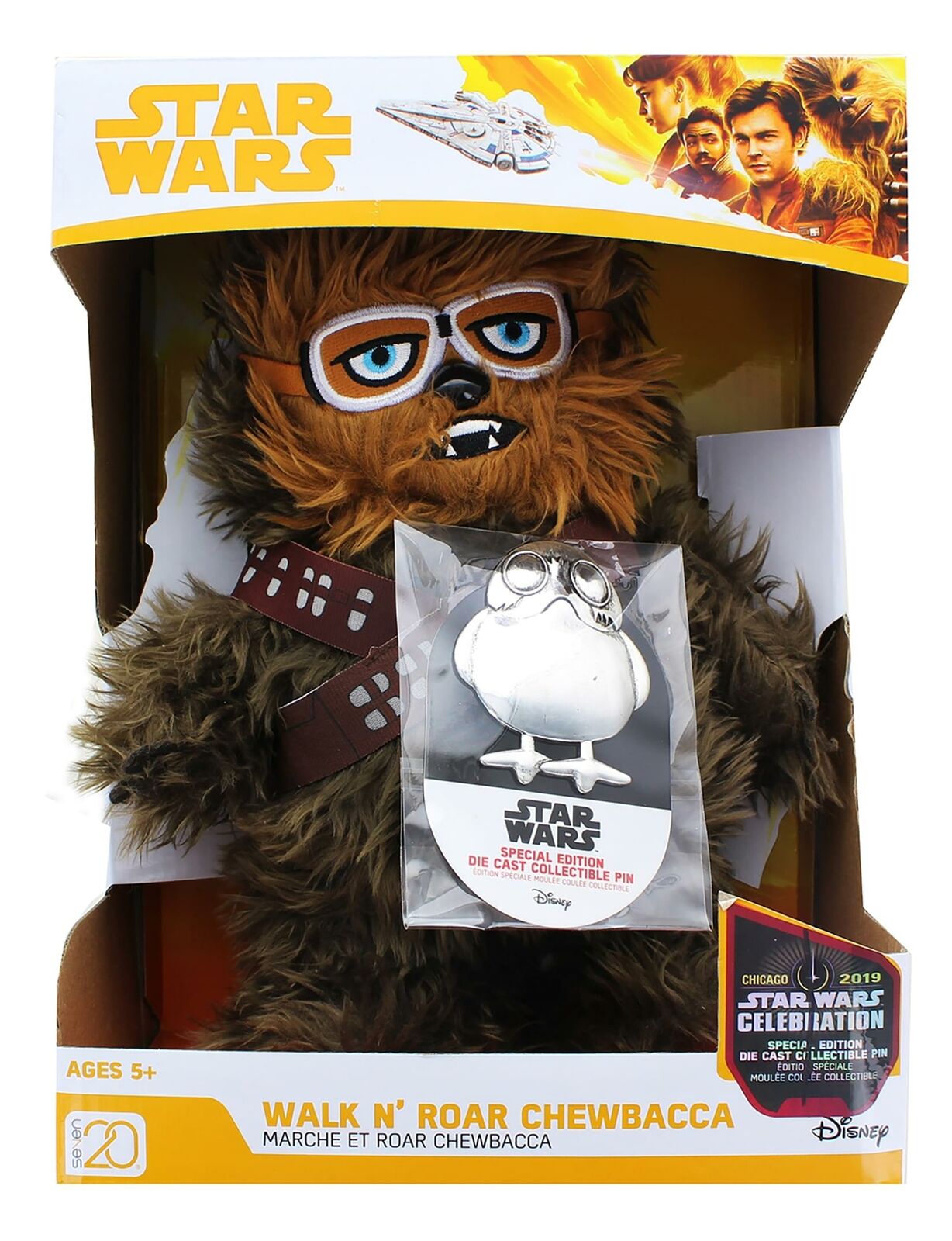 roaring chewbacca toy