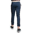 thumbnail image 3 of G-Style USA Men's Hip Hop Slim Fit Track Pants - Athletic Jogger G Striped - Navy - Medium, 3 of 4