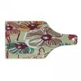 thumbnail image 1 of Earth Tones Cutting Board, Flourishing Poppy Flowers and Buds Rich in Colors in Drawing Style Botanical, Tempered Glass Cutting and Serving Board, Wine Bottle Shape, Multicolor, by Ambesonne, 1 of 1