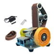 thumbnail image 2 of Multifunctional Desktop Vertical Miniature Mini Electric Belt Machine DIY Polishing Machine Fixed Angle Grinder ,Wide Use, 2 of 7