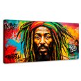 thumbnail image 1 of Cuadro Decorativo Canvas Canvas Revolution Fusión Urbana Rasta 140x70, 1 of 4