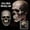 Gray, variant on Realistic Creepy Skull Mask Full Head Latex Skeleton Mask for Adults Teens Halloween Cosplay Horror